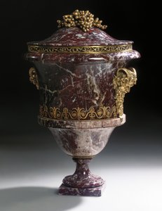 A pair of vases, c.1790 by Russian School