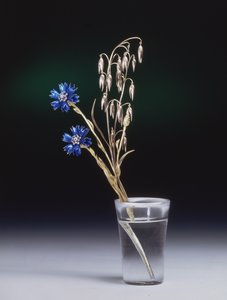 Cornflowers and Ears of Corn, Faberge Workshop, 1880s