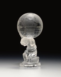 Hand-Seal Carved as Atlas