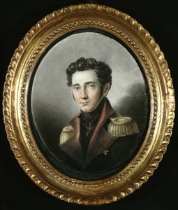 Portrait of a Russian Officer, 1818 by Russian School