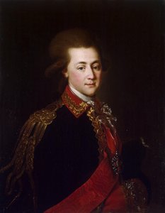 Portrait of the palace-aide-de-camp Alexander Lanskoy, 1784