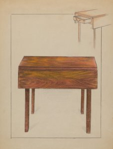 Drop Leaf Table by Ruth Bialostosky