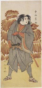 Nakayama Raisuke II as Karahashi Sakuj by Ryk sai Jokei
