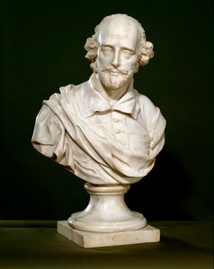 Bust of William Shakespeare, 1760 by Rysbrack