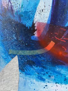 Dynamic Blue Splash by SAN STARLING