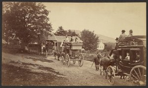 Toll Gate, French Mountain by S.R. Stoddard