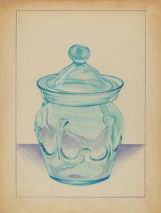 Glass Container by S. Brodsky