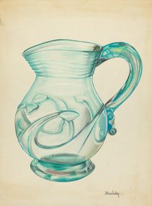 Large Pitcher by S. Brodsky