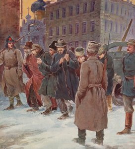 Soviet forced labour working in the street by S. Sarmat