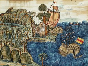 The Event of Otaheidi by S. or J Bernard