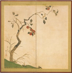 Persimmon Tree by Sakai Hoitsu