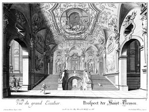 Main Staircase by Salomon Kleiner