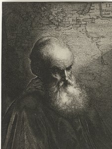 Portrait of an Old Man with a Beard by Salomon Savery