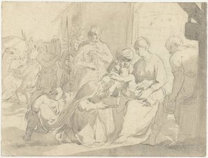 Adoration of the Magi by Salomon de Bray (attributed to)