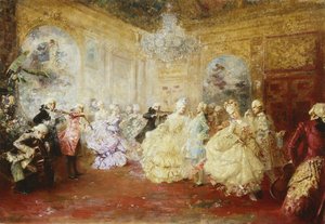 The Ball by Salvador Sanchez Barbudo