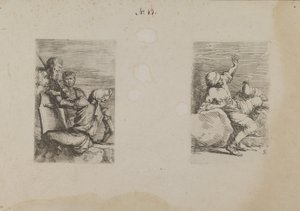 Three Soldiers by Salvator Rosa