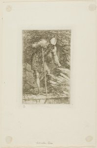 A Warrior in Full Armor in a Grotto by Salvator Rosa