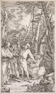 Diogenes and His Cup, 1662 by Salvator Rosa