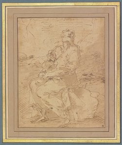 Saint Francis, Design by Salvator Rosa