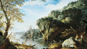 Marine, School of Salvator Rosa