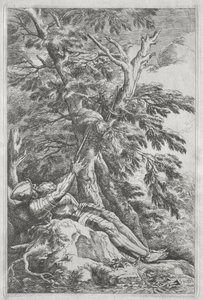 St. William the Hermit by Salvator Rosa