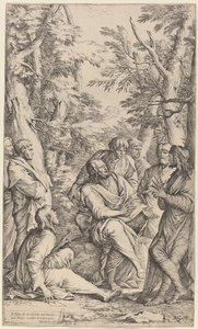 The Academy of Plato by Salvator Rosa