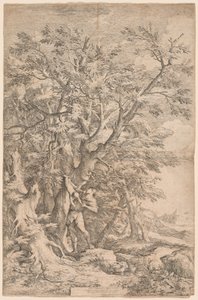 The Rescue of the Infant Oedipus by Salvator Rosa