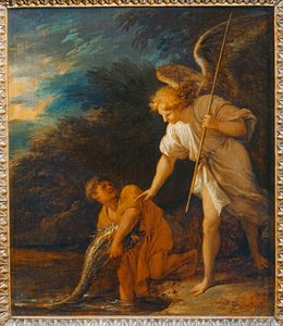 Tobias and the Angel by Salvator Rosa
