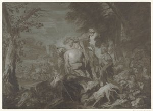 The Farewell of Jacob and Rachel by Salvatore Castiglione