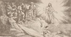 Resurrection of Lazarus by Salvatore Castiglione