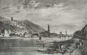 View of Heidelberg, Germany by Salvatore Puglia