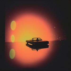 Classic Car Cosmic Sunset