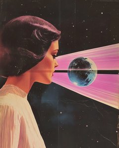 Cosmic Woman Pink Vision