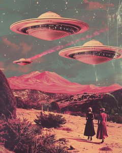 Desert UFO Encounter
