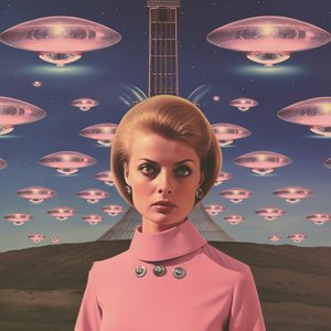 Pink Dress Invasion by Samantha Hearn