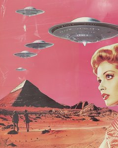 Retro UFO Invasion