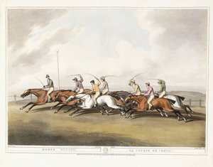 Horse Racing by Samuel (after) Howitt