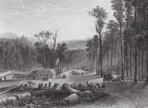 Australia: Marysville, Victory by Samuel (after) Prout