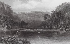 Australia: On the Cow Pasture River by Samuel (after) Prout