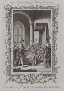 Henry II Serving the First Dish to his Son Henry