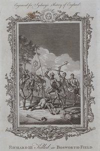 Richard III Killed in Bosworth-Field by Samuel (after) Wale