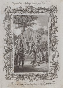 The Britons submitting to Claudius by Samuel (after) Wale