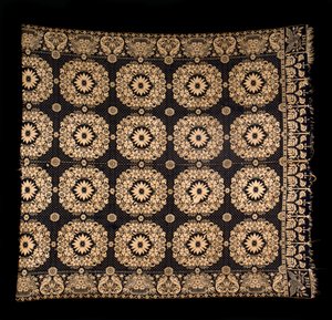 Double-cloth Coverlet by Samuel (attr.to) Graham