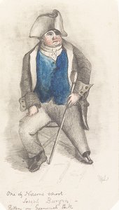 Portrait of Joseph Burgin, c.1844 by Samuel (attr.to) Lane