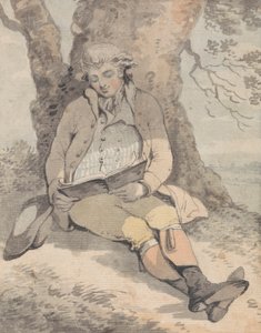 P. Wilkinson Esq. Sitting Under the Shade of an Oak Learning to Whistle