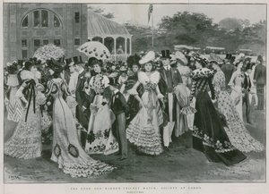 The Eton and Harrow Cricket Match: Society at Lord