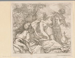 Lot and His Daughters by Samuel Bottschild