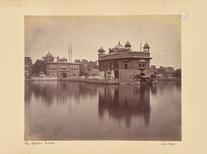 Amritsar; The Golden Temple by Samuel Bourne