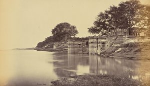 Cawnpore; Suttee Chowra Ghat, the Scene of the Massacre by Samuel Bourne