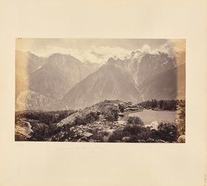 Chini and Its Mountains by Samuel Bourne